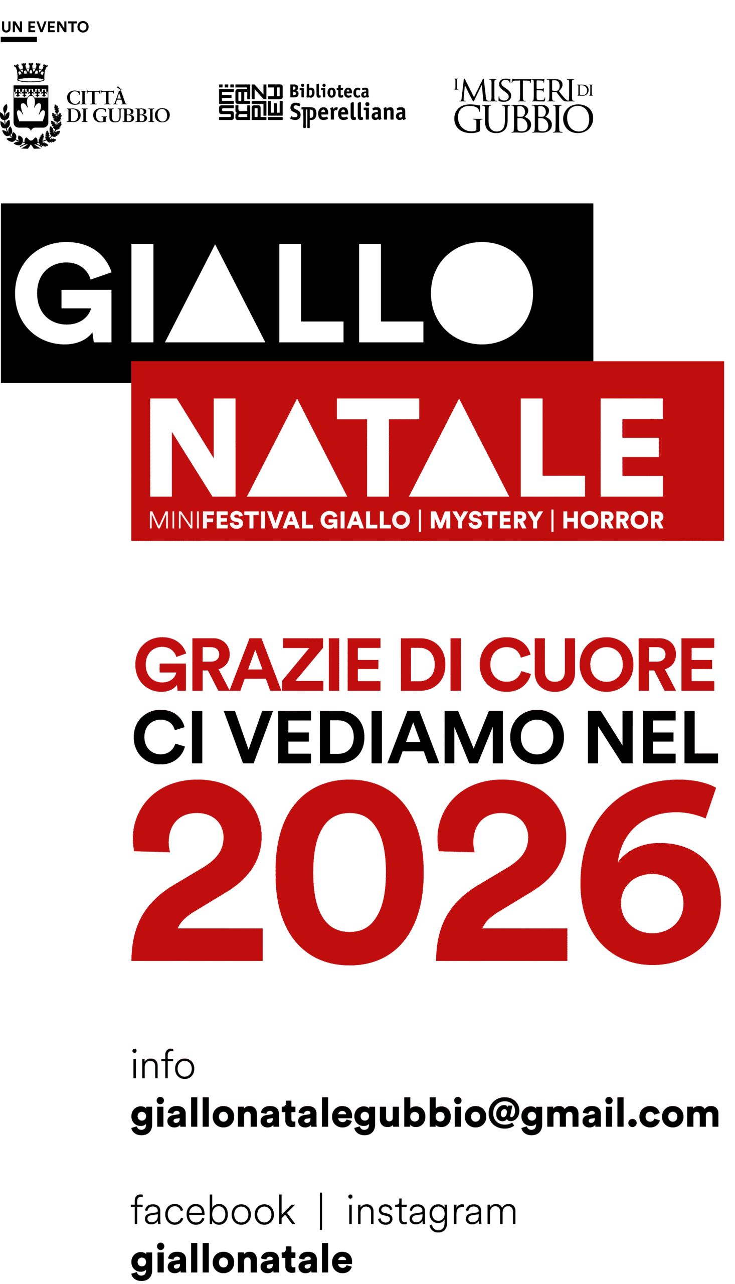 giallo natale gubbio minifestival su giallo mystery horror 2024